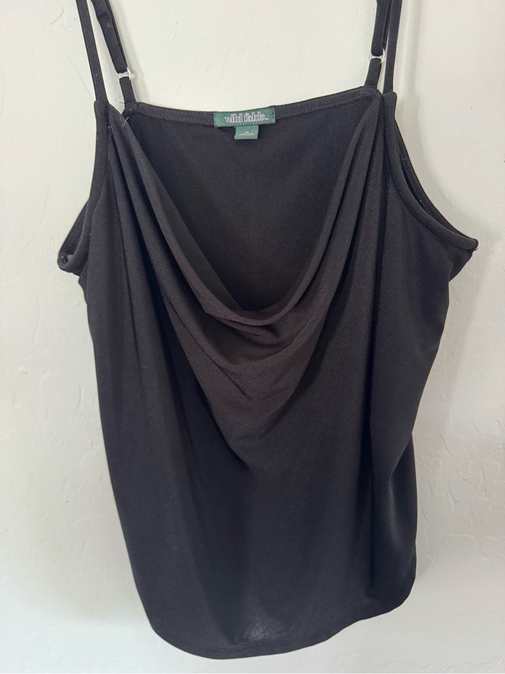 wild fable Black Cowl Neck Camisole
